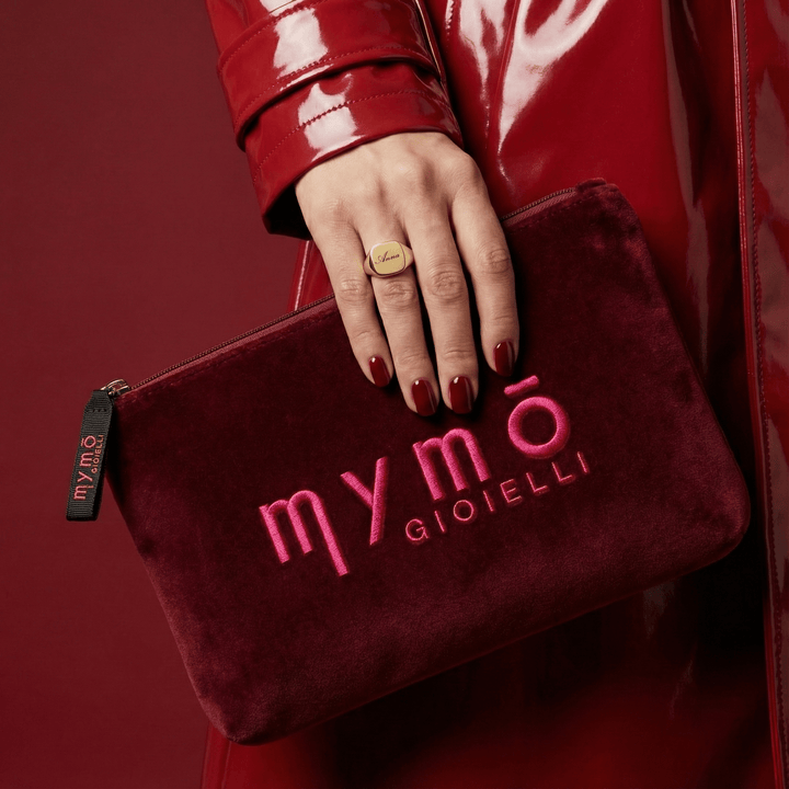 Anello Chevalier Quadrato personalizzato - My Mo Gioielli