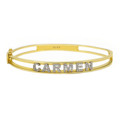 Slim Name Bracelet