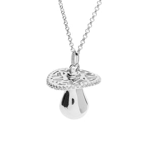 Collana Chiama Angeli Ciuccio Zirconato con cuori traforati - My Mo Gioielli