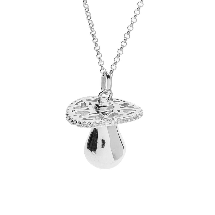 Collana Chiama Angeli Ciuccio Zirconato con cuori traforati - My Mo Gioielli