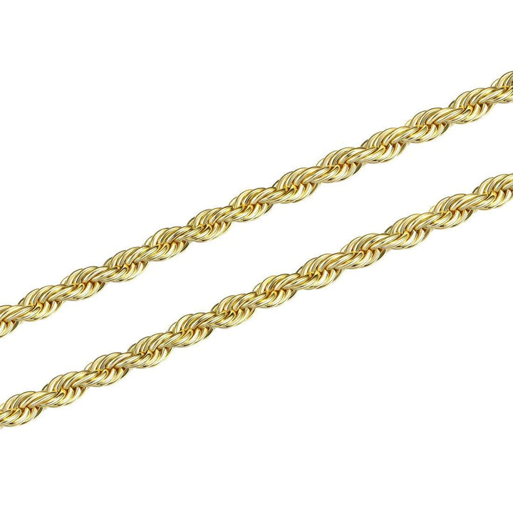 Collana Fune Corda in Oro 18kt 3,30 mm - My Mo Gioielli