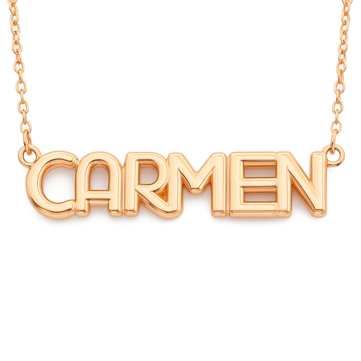 Collana Nome Effetto Palloncino - My Mo Gioielli