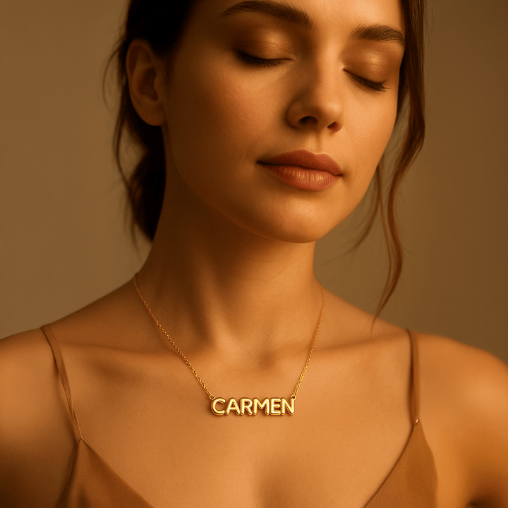 Collana Nome Effetto Palloncino - My Mo Gioielli