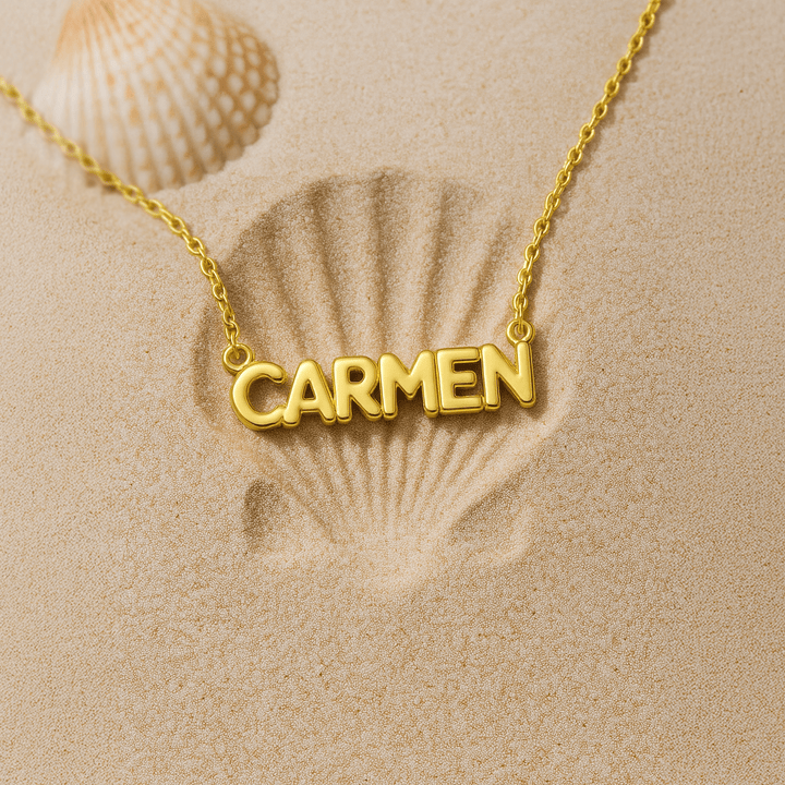 Collana Nome Effetto Palloncino - My Mo Gioielli