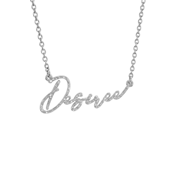 Collana Nome Firma Diamantata - My Mo Gioielli