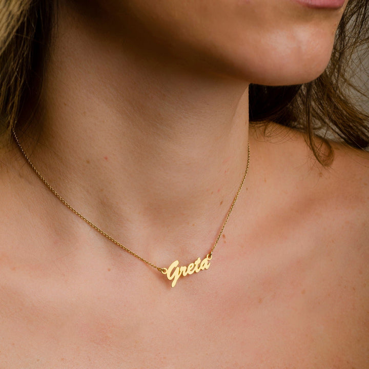 Collana Nome Personalizzato In Oro 18kt - My Mo Gioielli