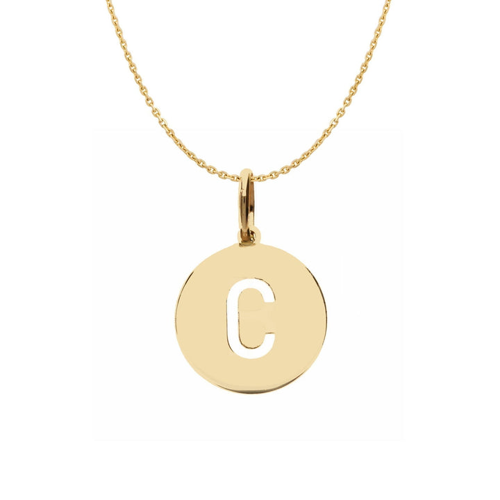 Collana Pendente Lettera in Oro 18 KT - My Mo Gioielli