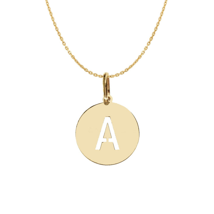 Collana Pendente Lettera in Oro 18 KT - My Mo Gioielli