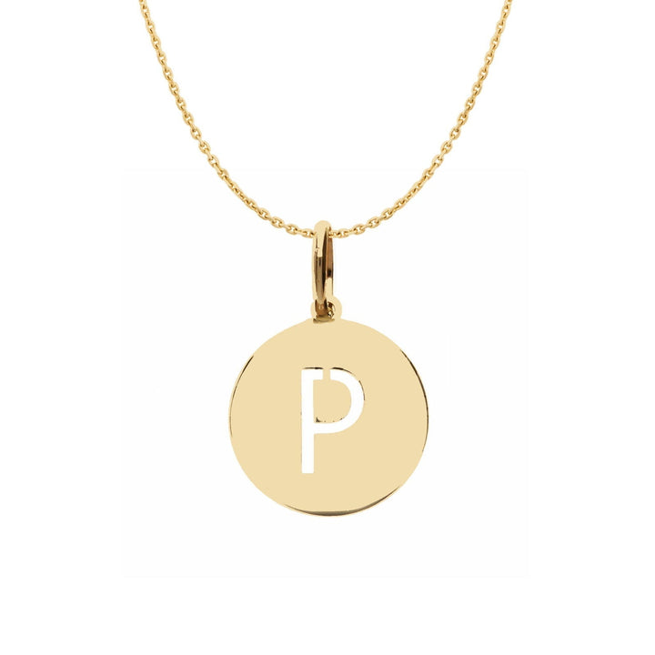 Collana Pendente Lettera in Oro 18 KT - My Mo Gioielli