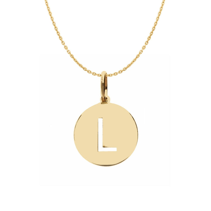 Collana Pendente Lettera in Oro 18 KT - My Mo Gioielli