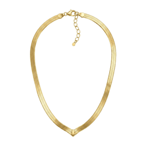 Collana Piattina Snake "V" - My Mo Gioielli