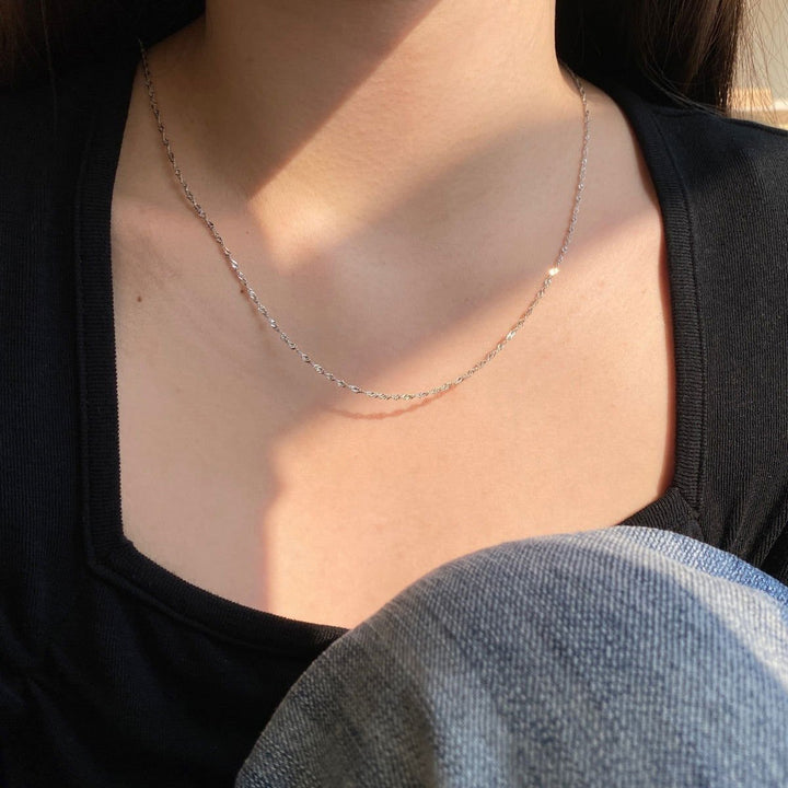 Collana Singapore in Oro 18kt 2 mm - My Mo Gioielli