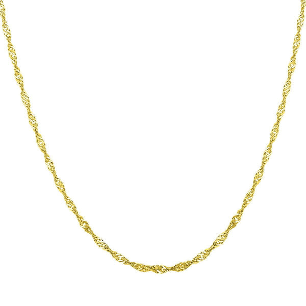 Collana Singapore in Oro 18kt 2 mm - My Mo Gioielli