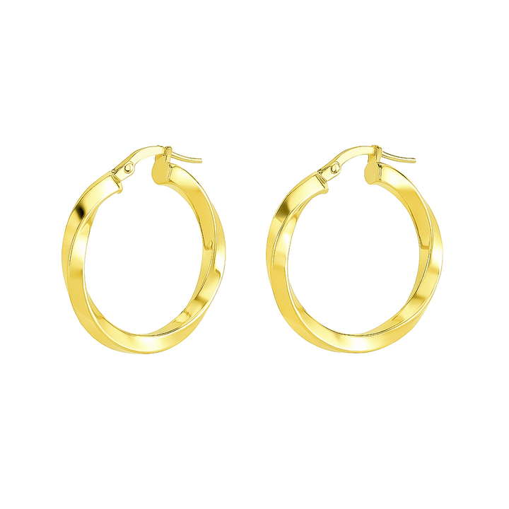 Orecchini Cerchio Intrecciato - My Mo Gioielli