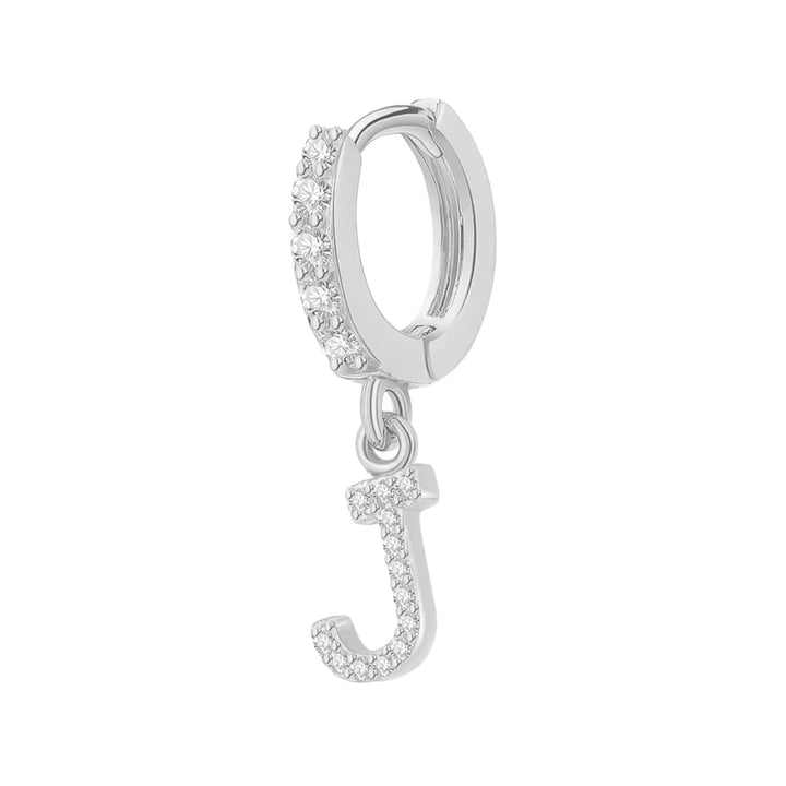 Orecchino Cerchio con Lettera Iniziale - My Mo Gioielli